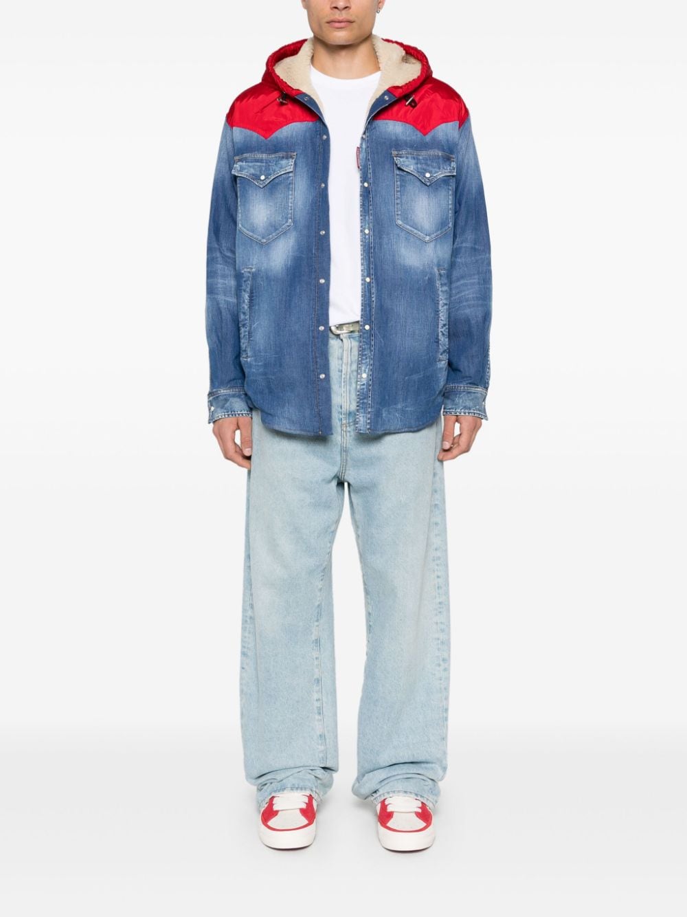 Dsquared2 DSQUARED2- Denim Cotton Jacket