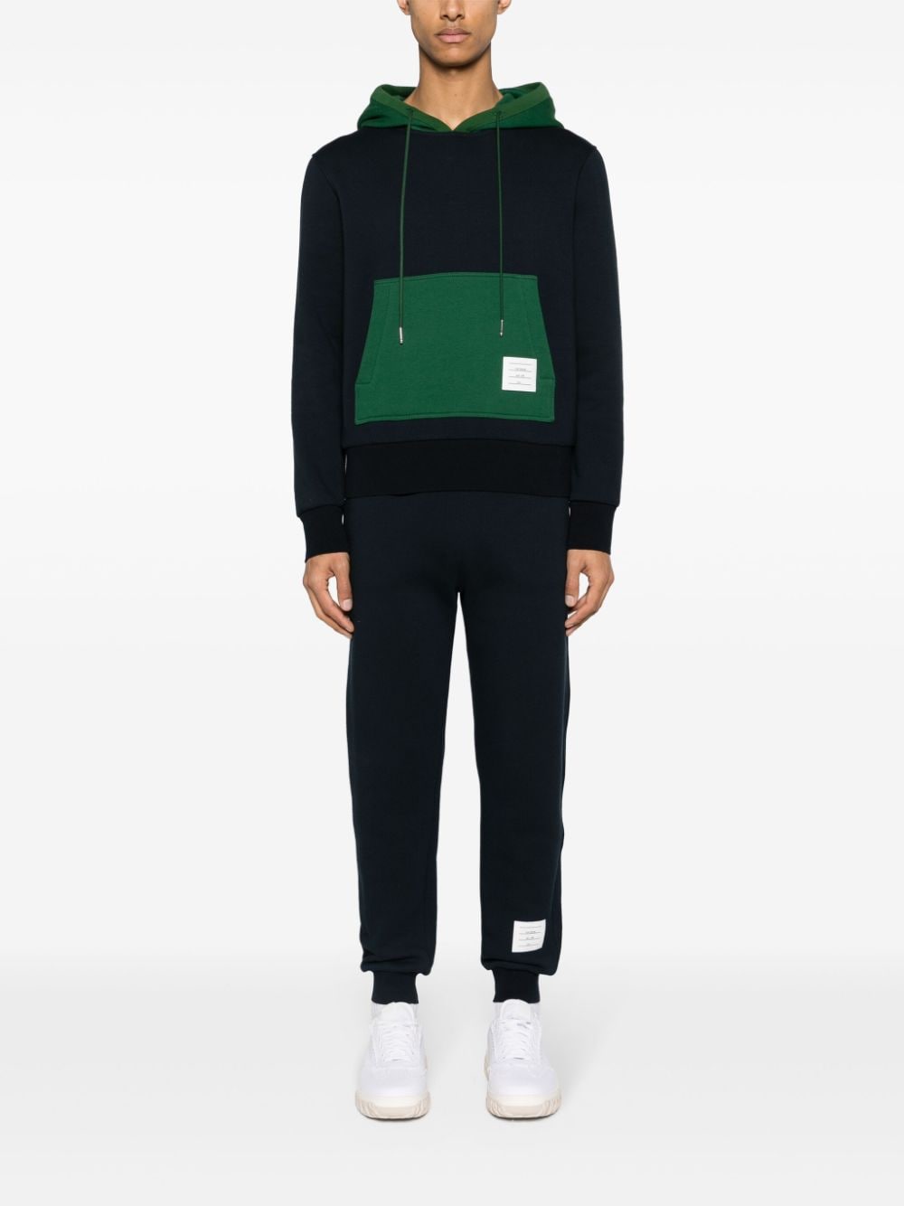 Thom Browne THOM BROWNE- Color-block Sweatshirt