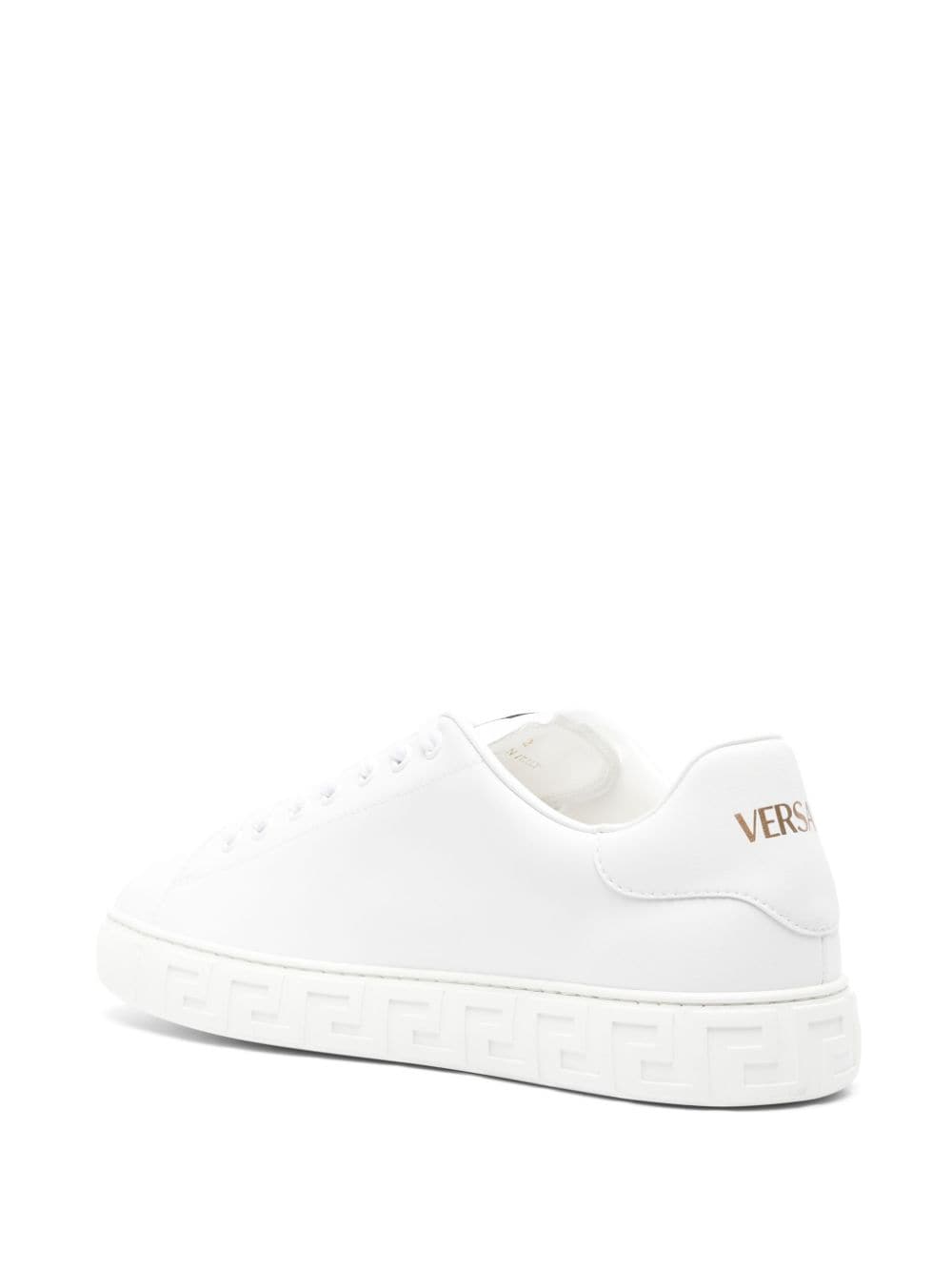 Versace VERSACE- Greca Leather Sneakers