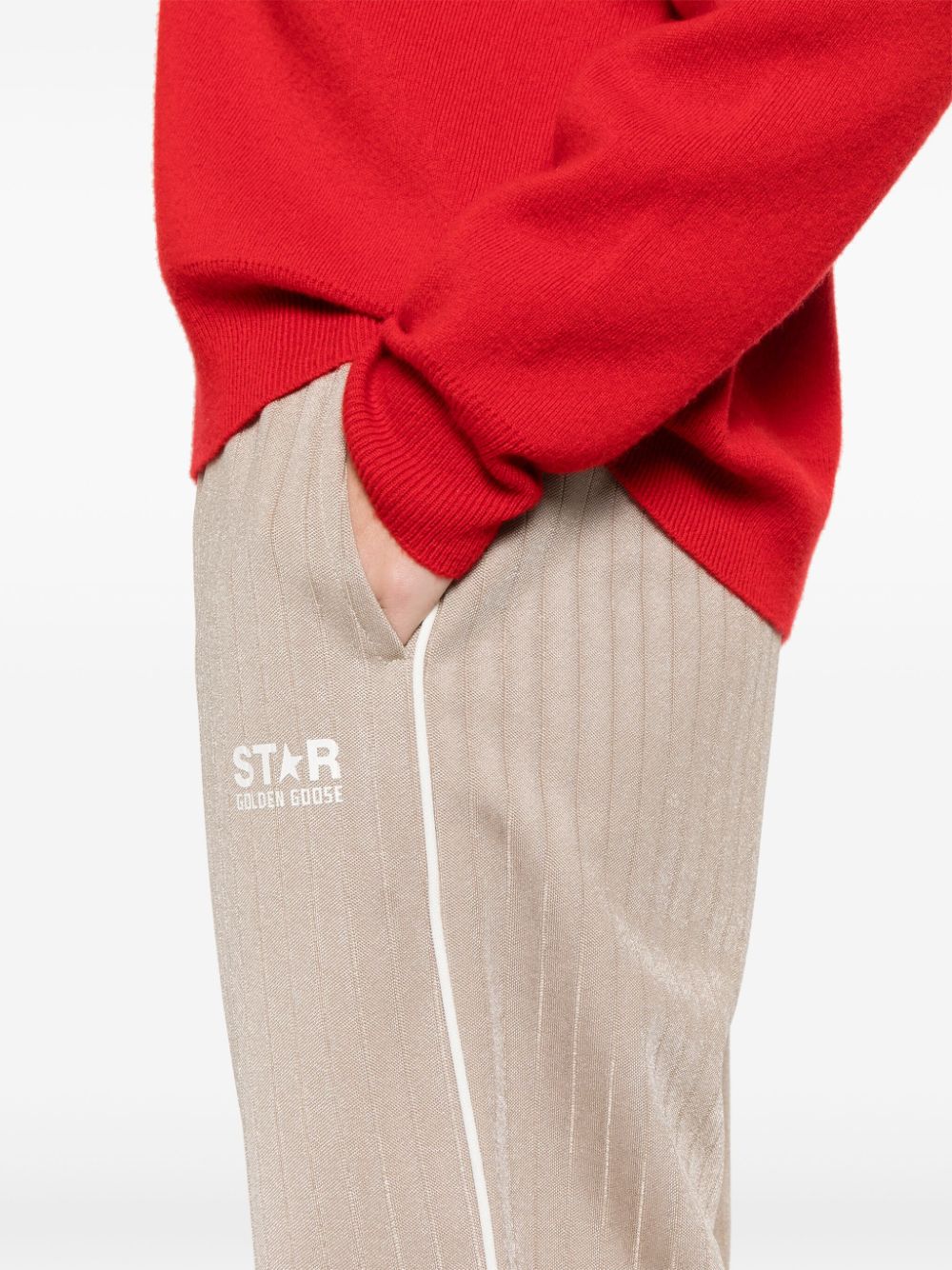 Golden Goose GOLDEN GOOSE- Star Wide Leg Trackpants