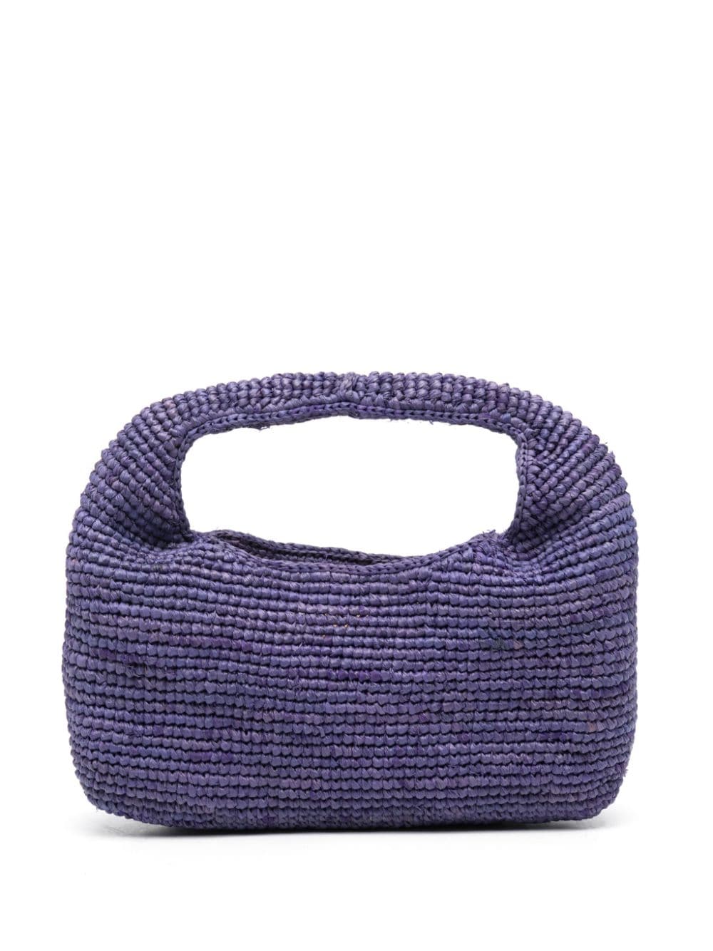 Manebi MANEBI- Halfomoon Raffia Handbag