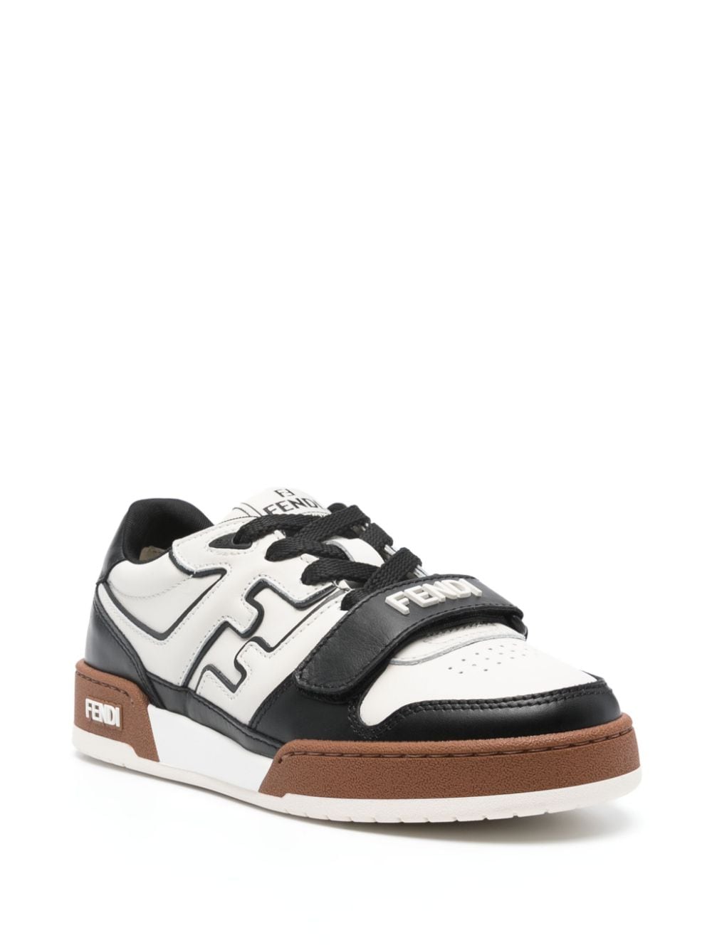 FENDI FENDI- Fendi Match Leather Sneakers