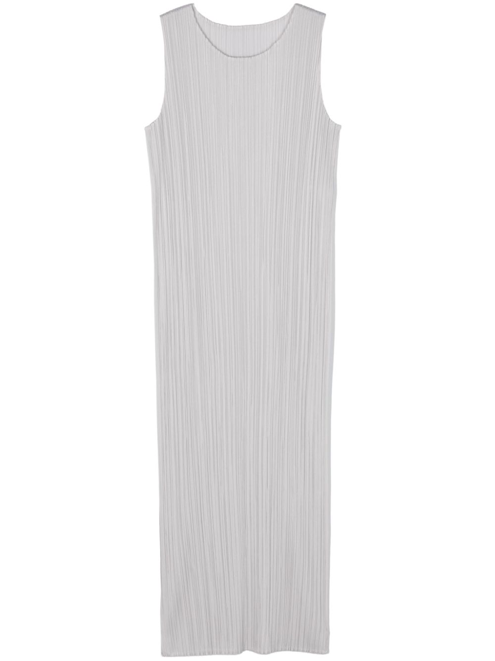 Pleats Please Issey Miyake PLEATS PLEASE ISSEY MIYAKE- Pleated Pencil Midi Dress