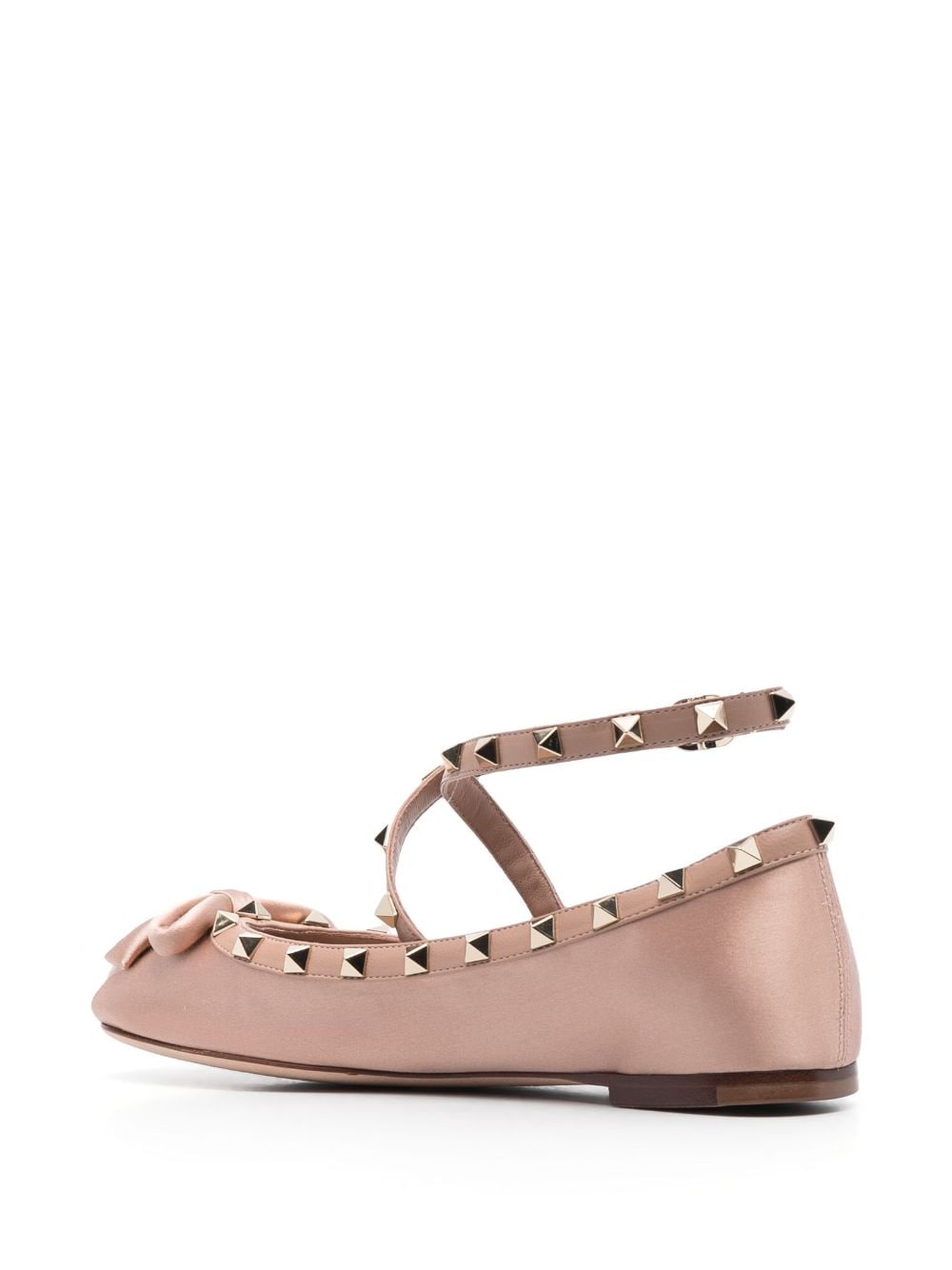 VALENTINO GARAVANI VALENTINO GARAVANI- Rockstud Leather Ballet Flats