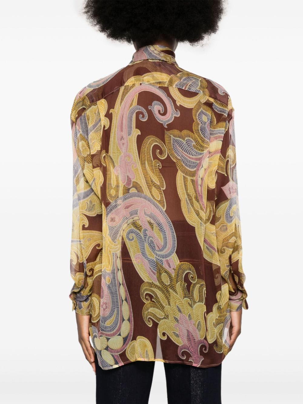 Etro ETRO- Printed Silk Shirt