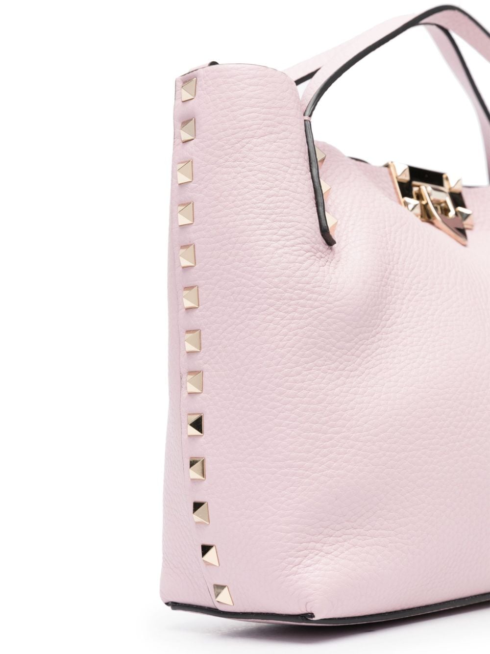 VALENTINO GARAVANI VALENTINO GARAVANI- Rockstud Small Leather Tote Bag