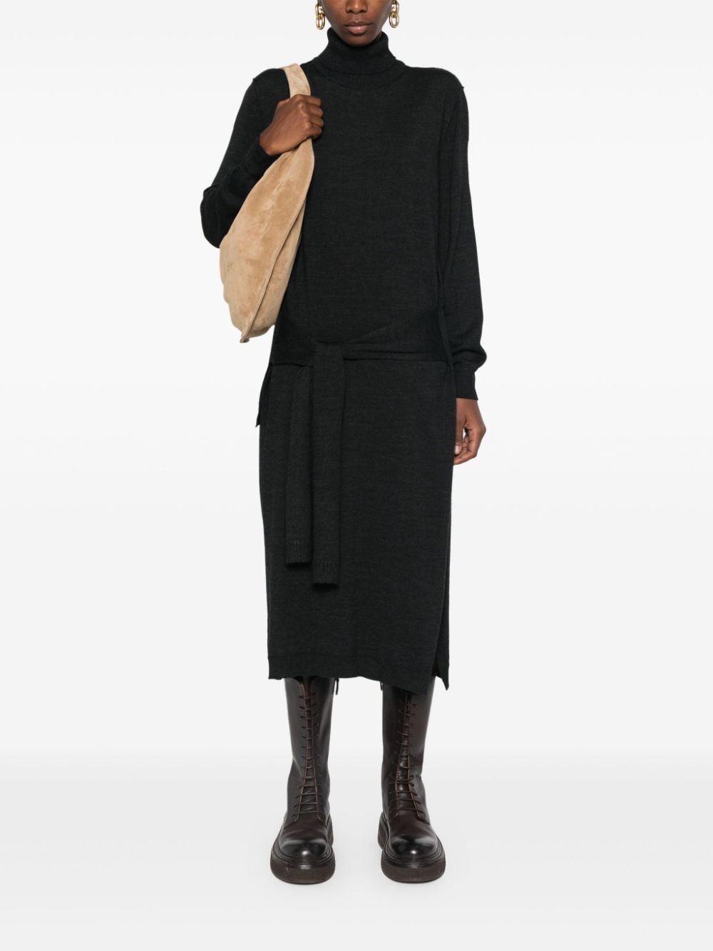 Lemaire LEMAIRE- Wool Blend Midi Dress