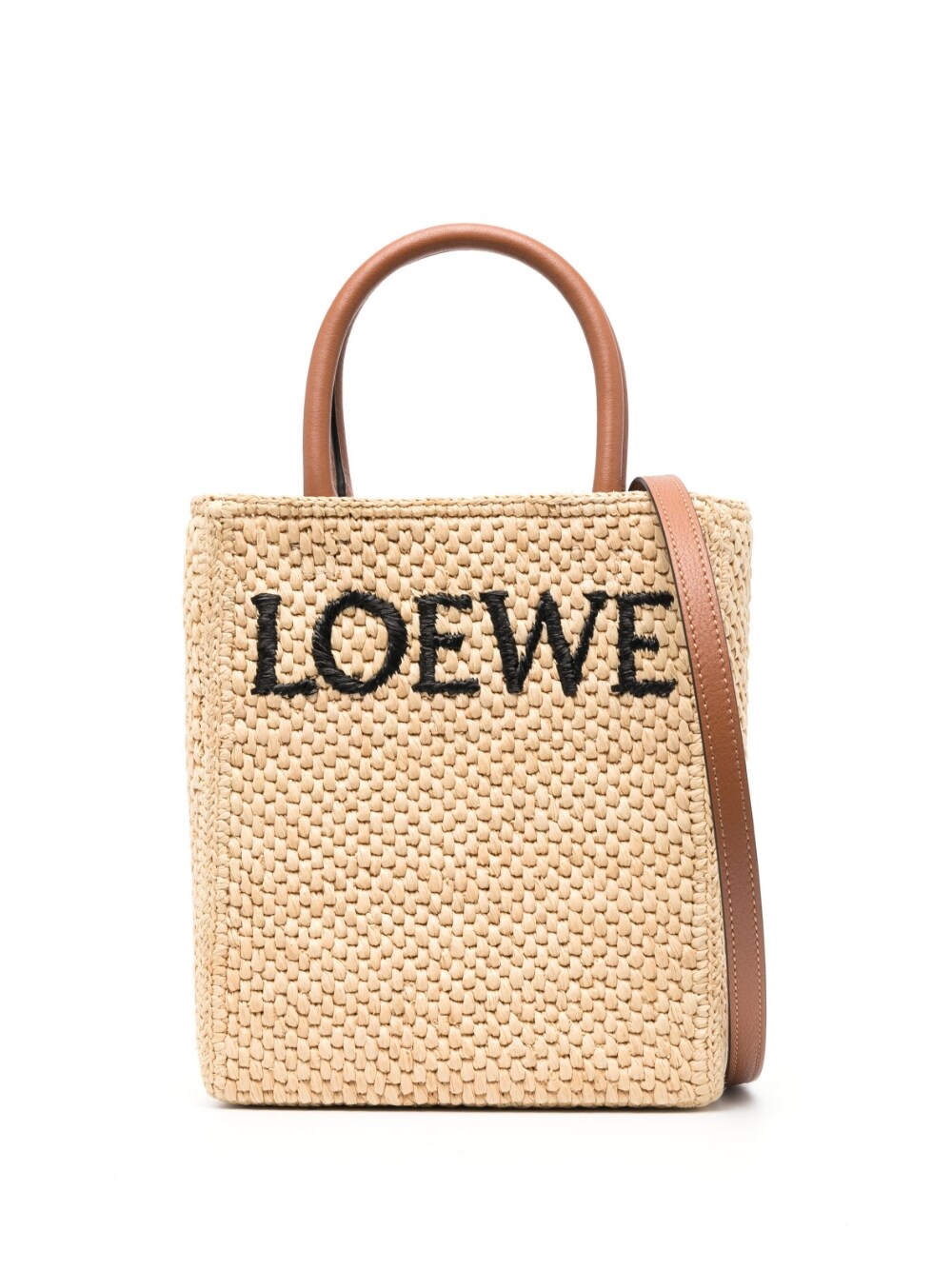 Loewe LOEWE- Standard A5 Rafia Tote Bag