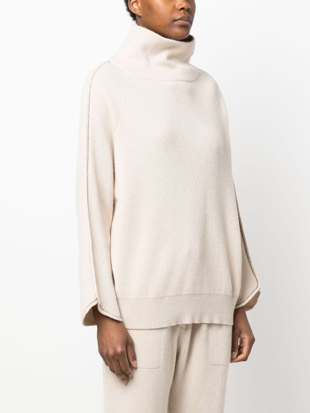 Brunello Cucinelli BRUNELLO CUCINELLI- Cashmere Turtleneck Sweater