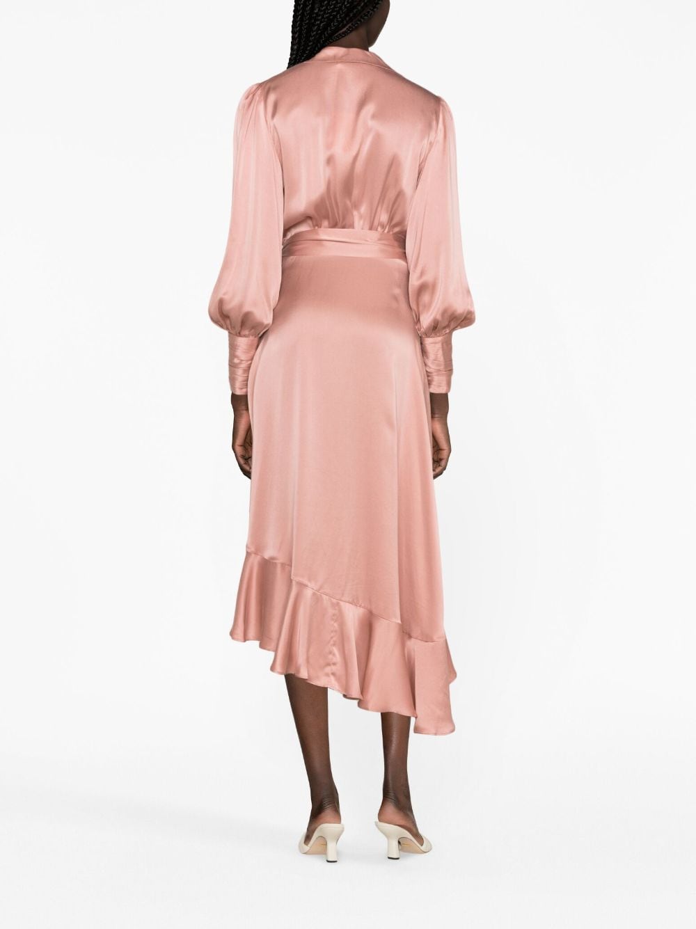 Zimmermann ZIMMERMANN- Silk Wrap Midi Dress