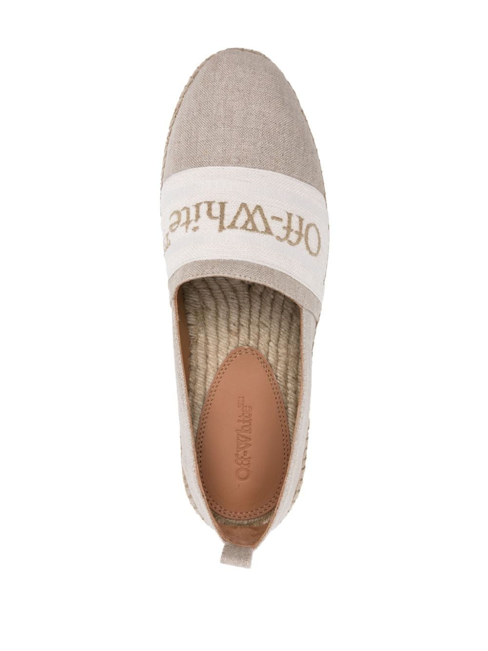 OFF-WHITE OFF-WHITE- Linen Espadrilles