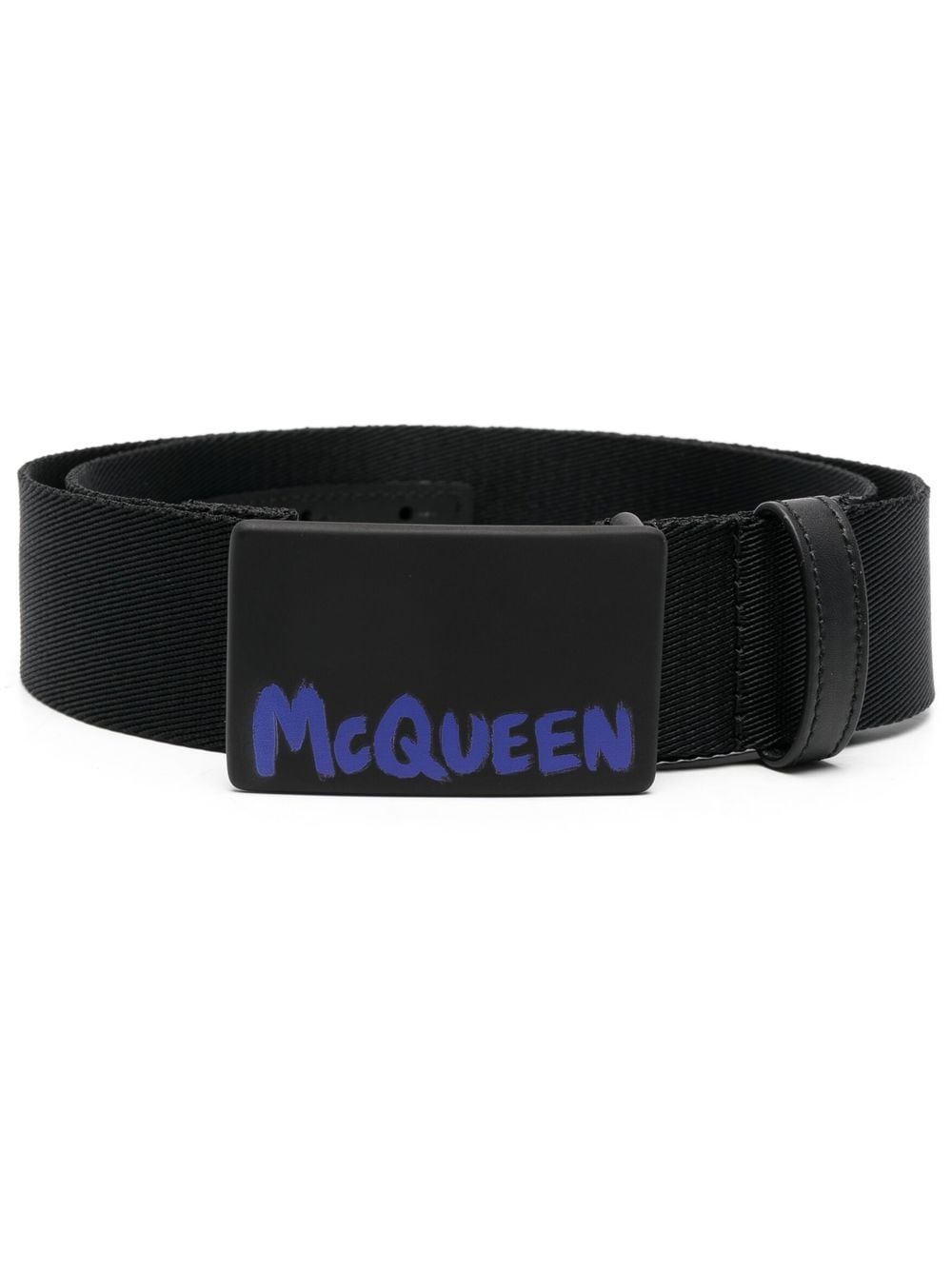 Alexander McQueen ALEXANDER MCQUEEN- Graffiti Leather Belt