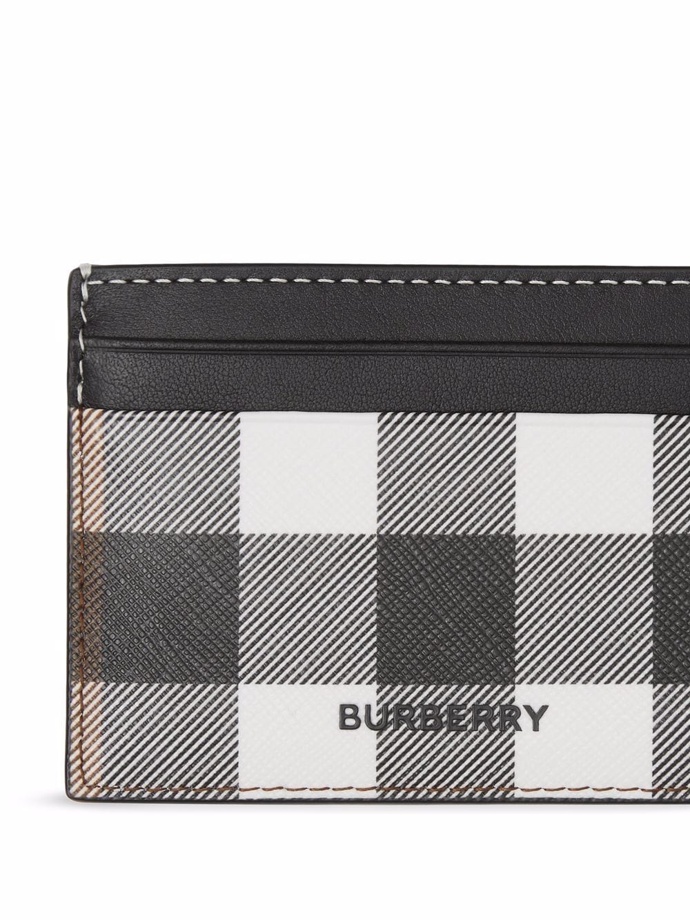 Burberry BURBERRY- Check Motif Credit Card Case