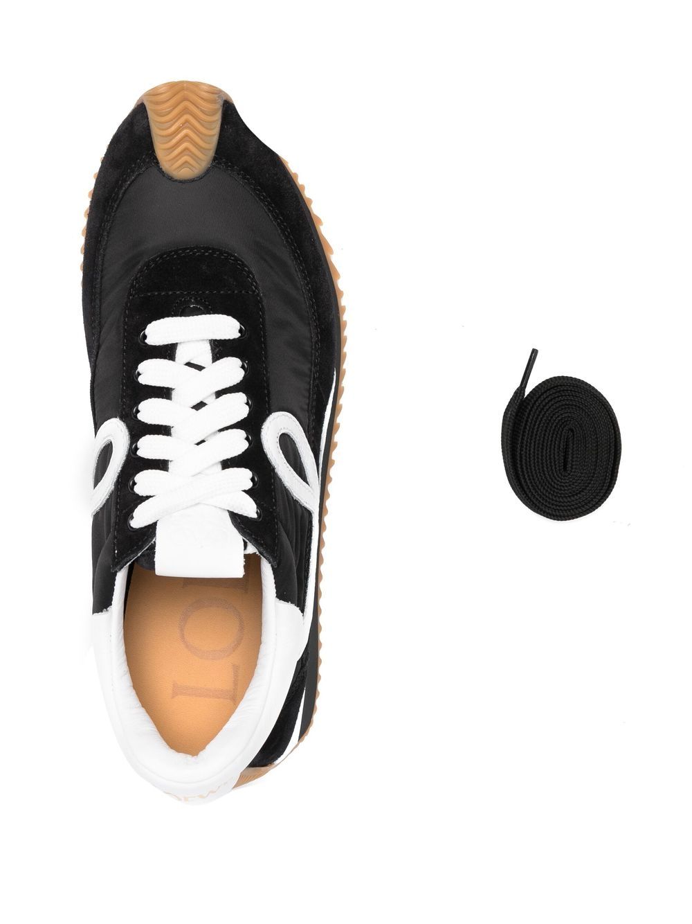 Loewe LOEWE- Flow Runner Leather Sneakers