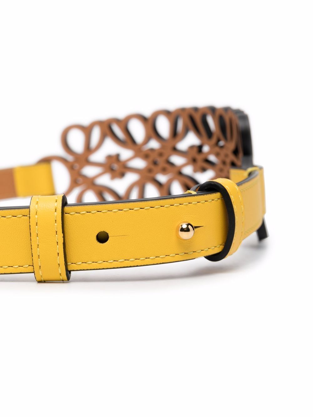 Loewe LOEWE- Anagram Cut Out Belt