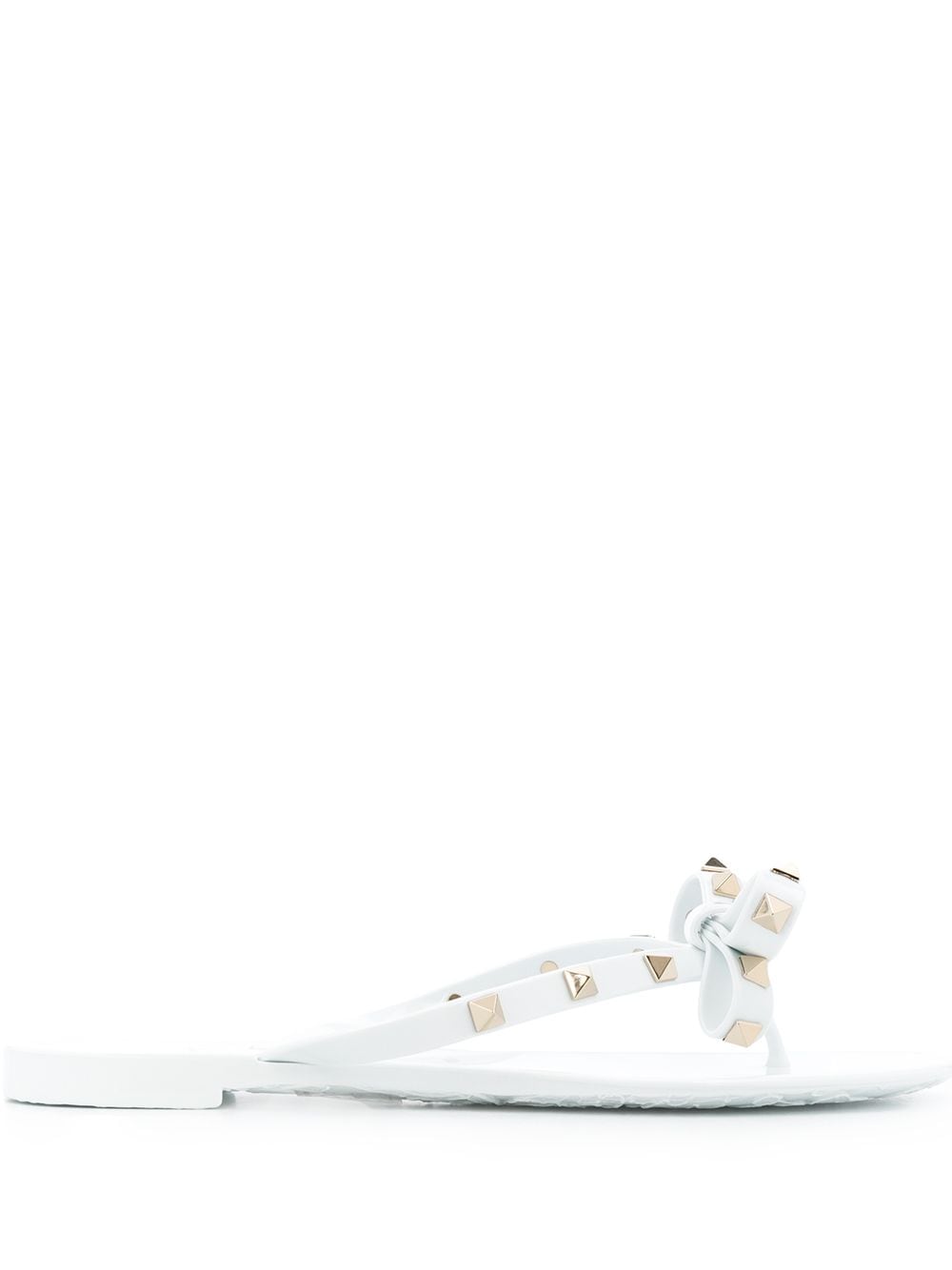 VALENTINO GARAVANI VALENTINO GARAVANI- Rockstud Rubber Thong Sandals