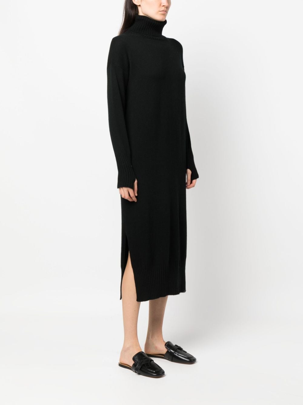 Wild Cashmere WILD CASHMERE- Wool And Cashmere Blend Long Dress