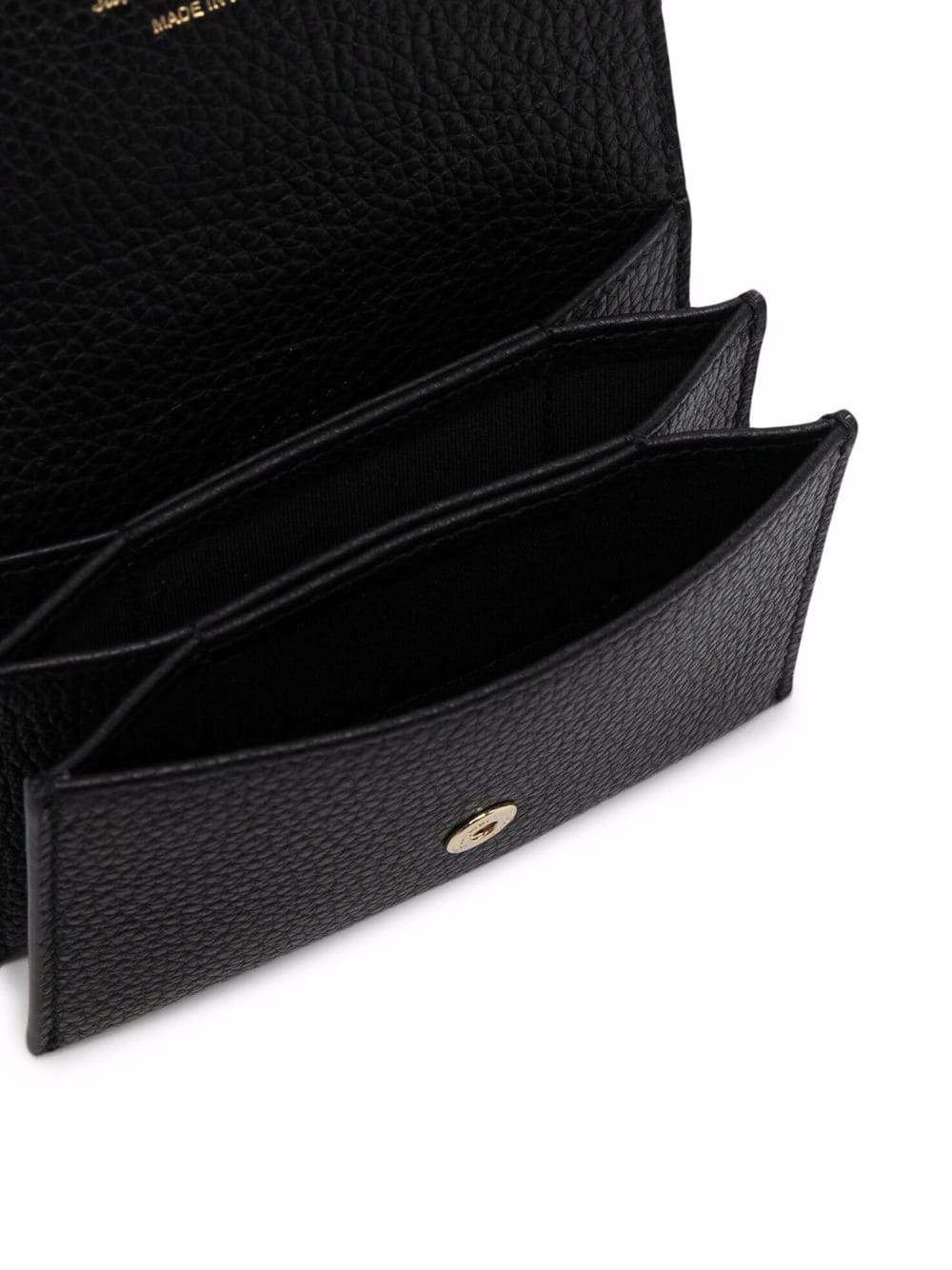 Ferragamo FERRAGAMO- Gancini Leather Credit Card Case