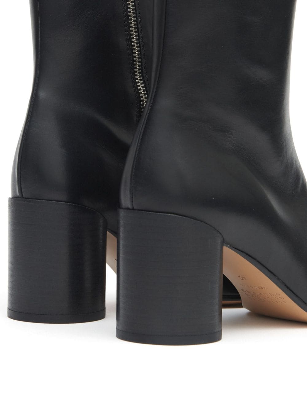 MM6 Maison Margiela MM6 MAISON MARGIELA- Leather Ankle Boots