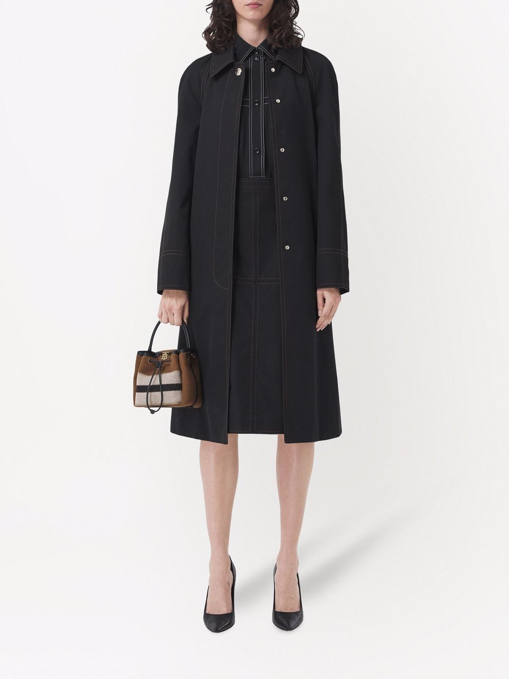 Burberry BURBERRY- Haxted Cotton Trench Coat