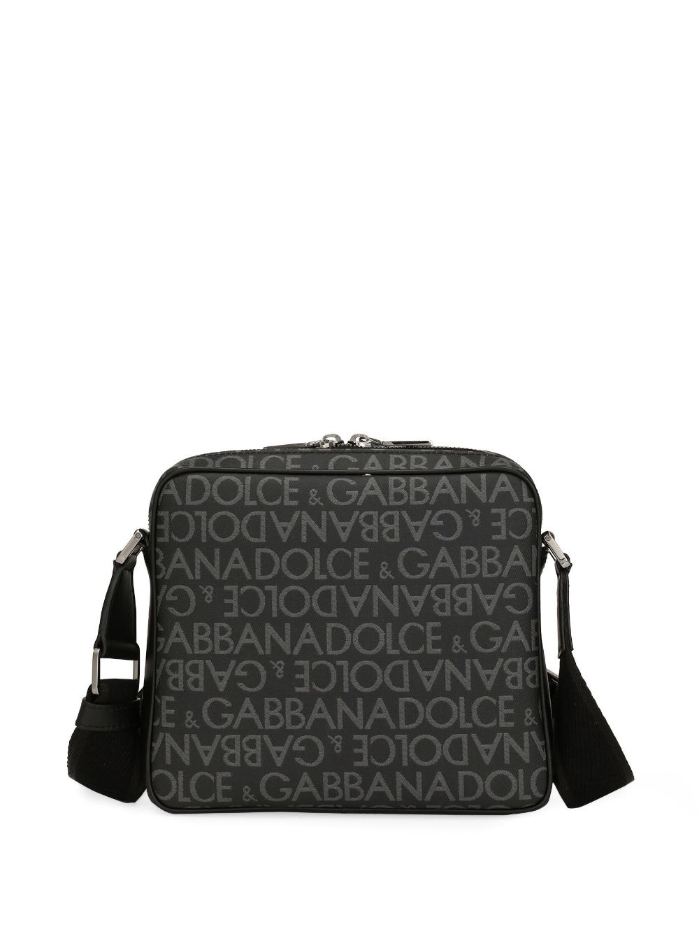 Dolce & Gabbana DOLCE & GABBANA- Allover Logo Crossbody Bag