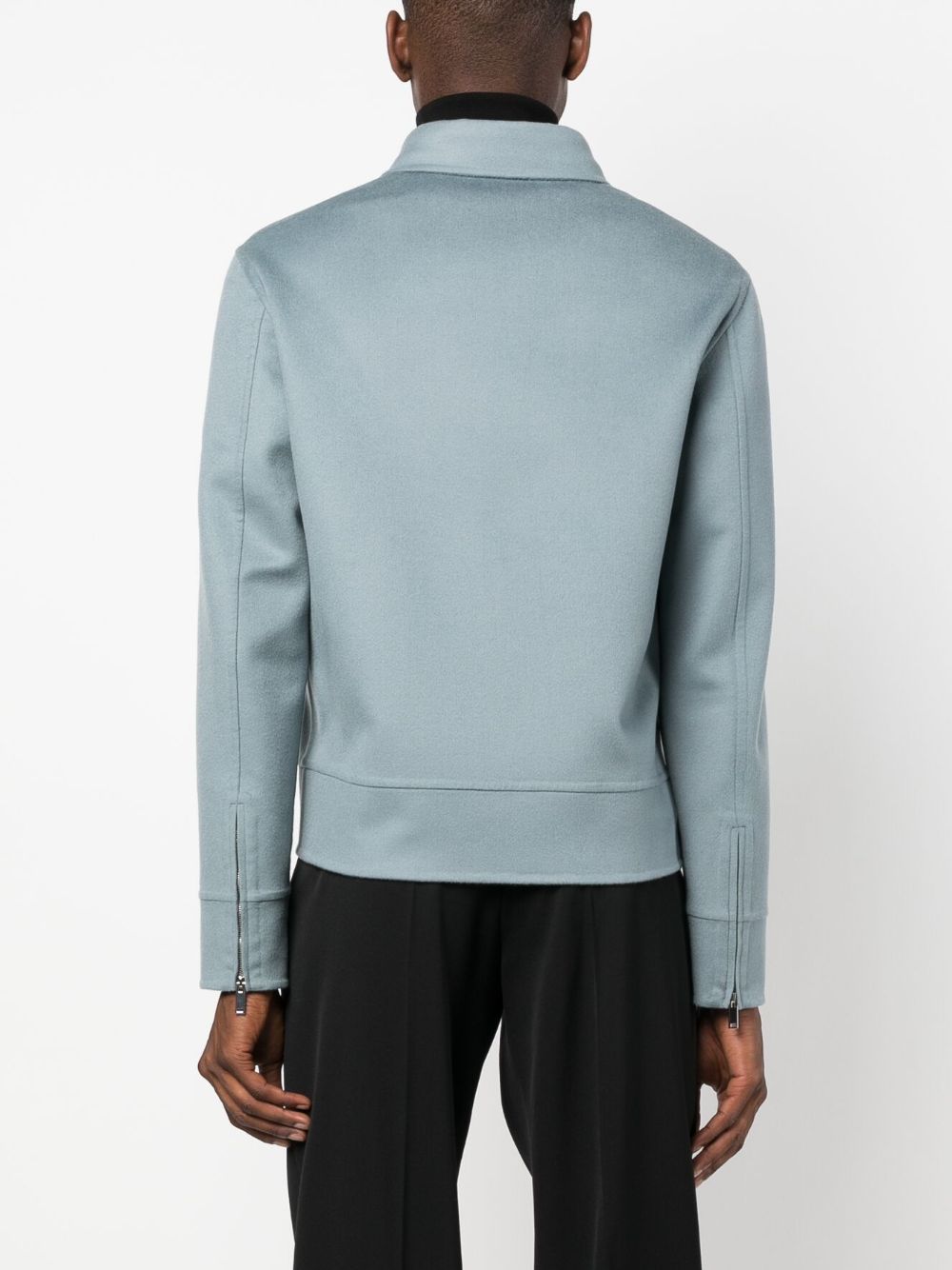 Valentino VALENTINO- Wool Zipped Jacket