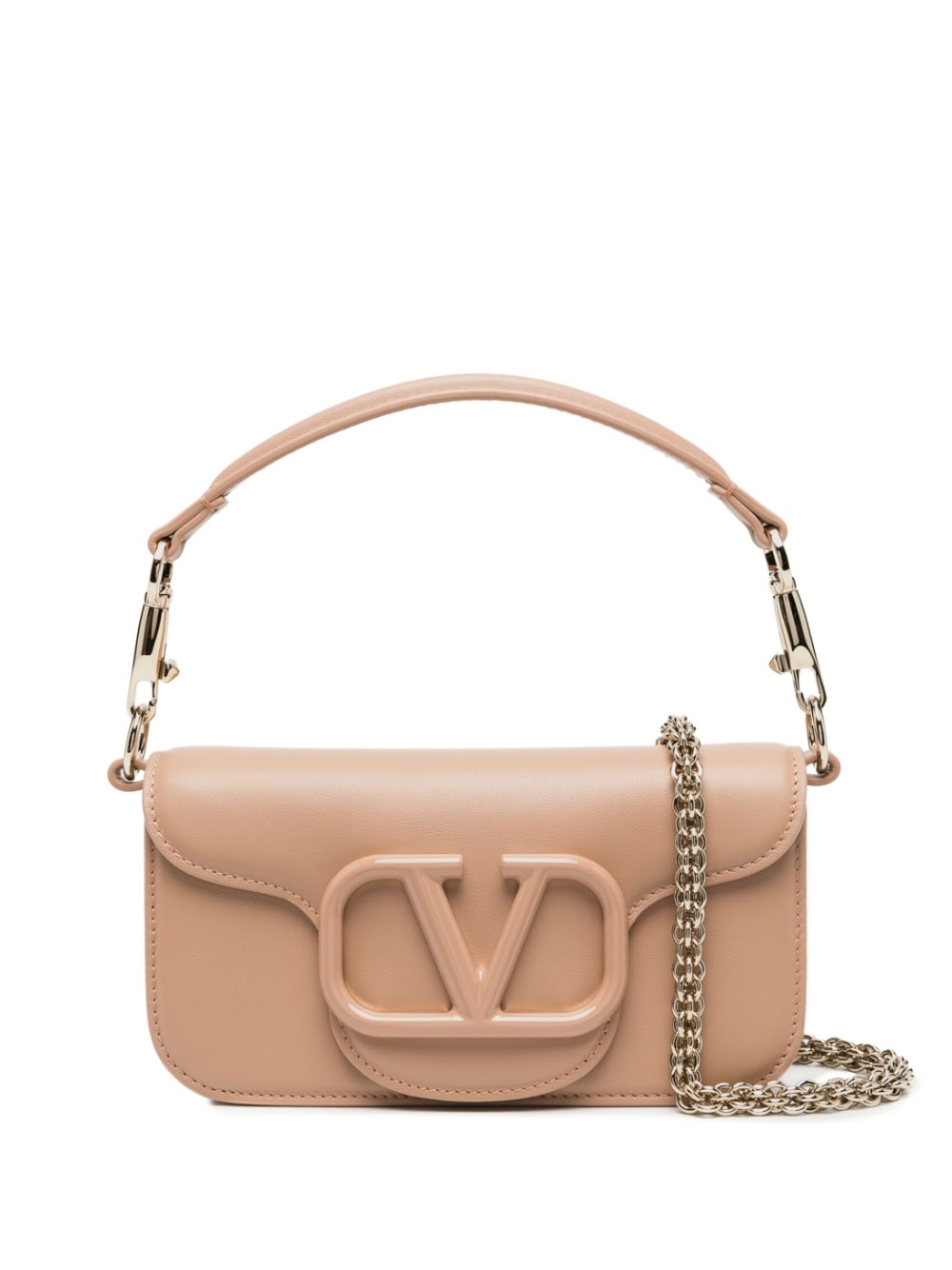 VALENTINO GARAVANI VALENTINO GARAVANI- Locò Small Leather Shoulder Bag