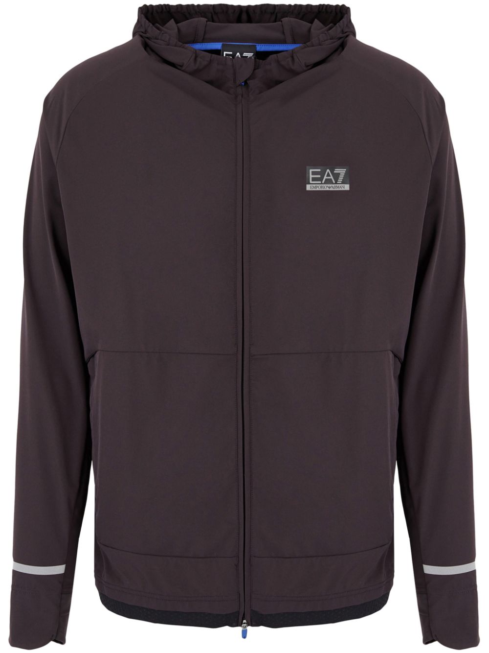 EA7 EA7- Nylon Zipped Hoodie