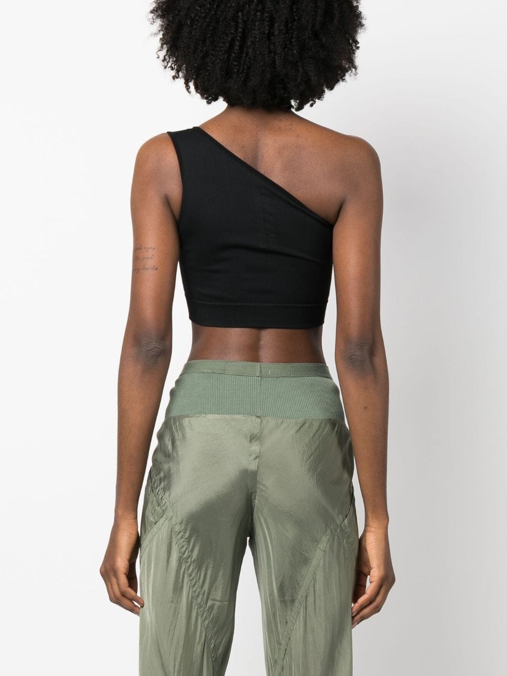 Rick Owens RICK OWENS- Knitted One-shoulder Bandeau Top