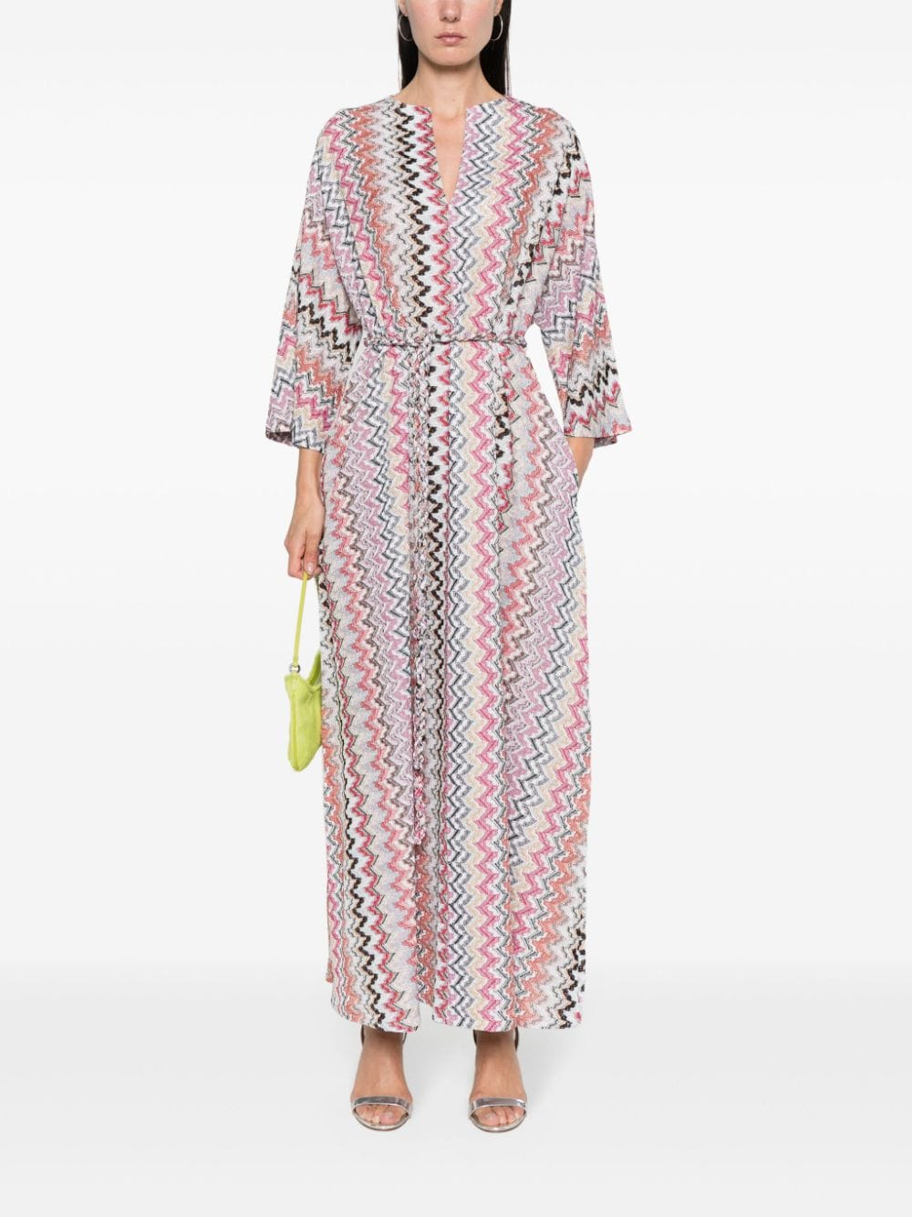 Missoni MISSONI- Zigzag Pattern Long Kaftan