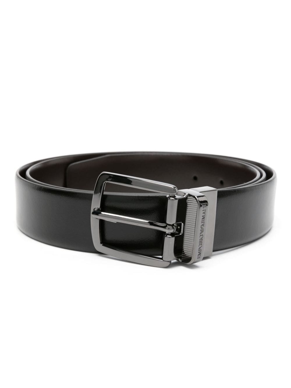 Emporio Armani EMPORIO ARMANI- Leather Belt