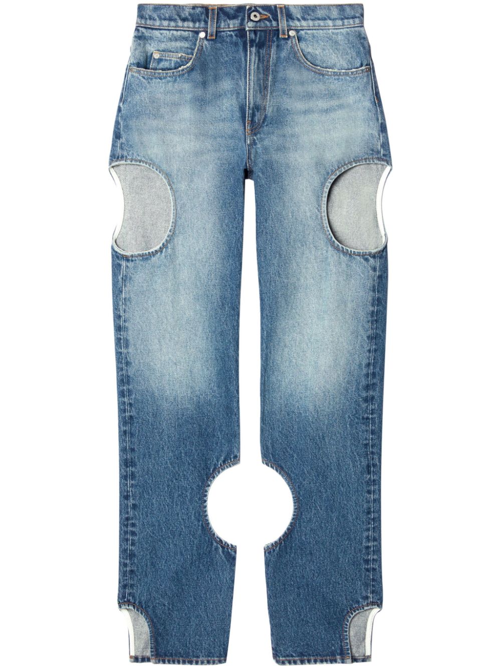 OFF-WHITE OFF-WHITE- Baggy Denim Jeans