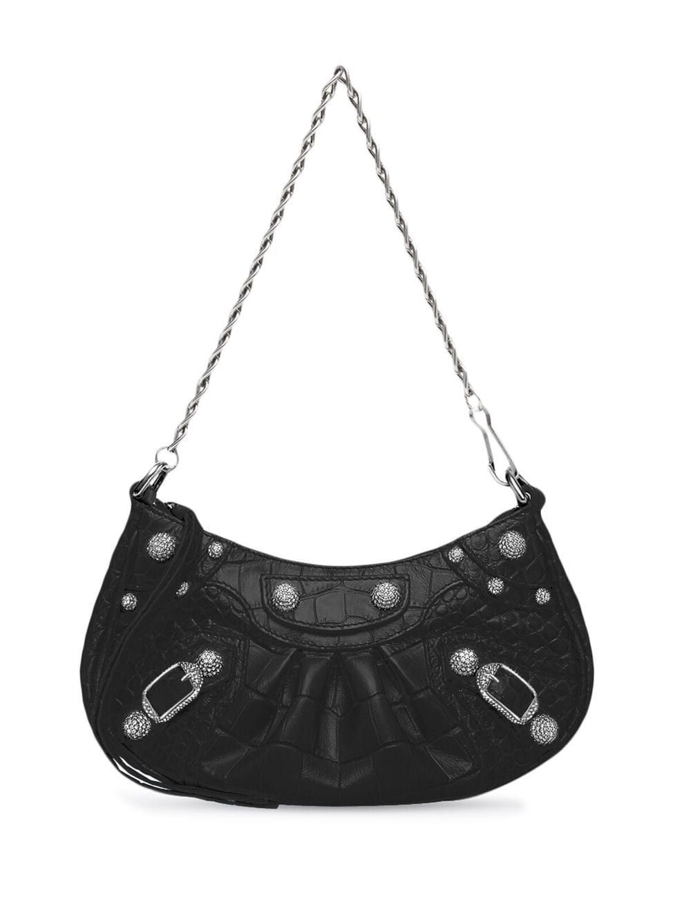 Balenciaga BALENCIAGA- Le Cagole Mini Leather Shoulder Bag