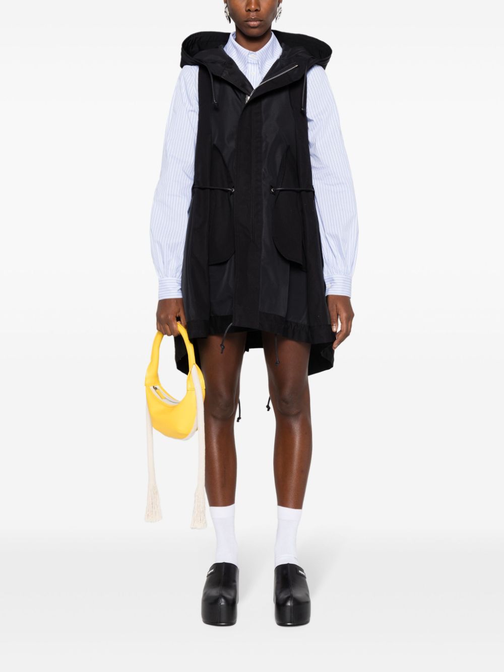 Sacai SACAI- Taffeta Sleeveless Blouson