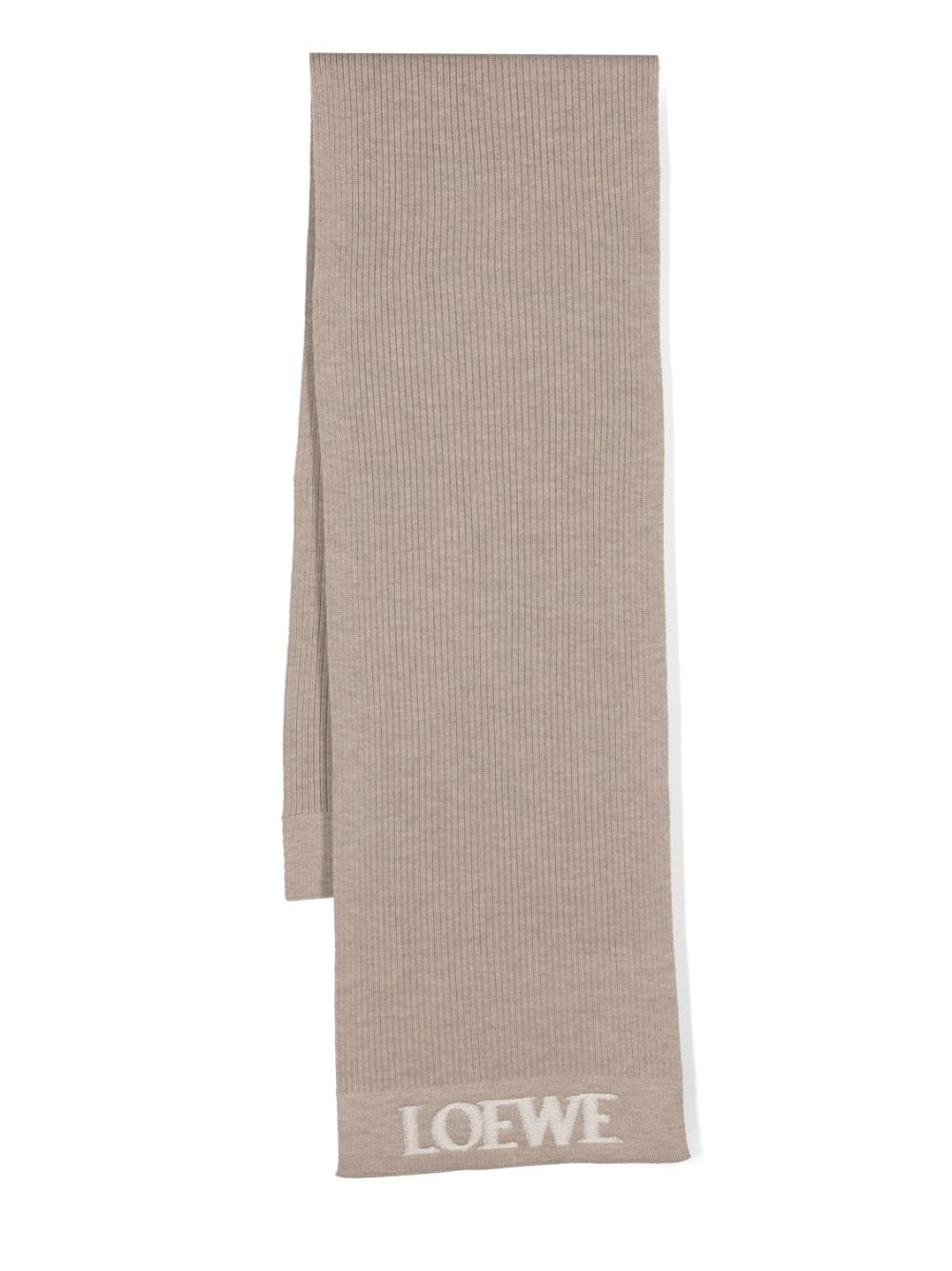 Loewe LOEWE- Logo Wool Scarf