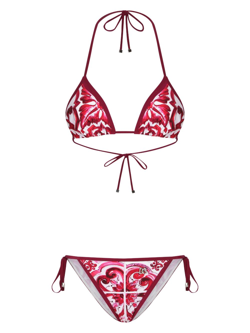 Dolce & Gabbana DOLCE & GABBANA- Maiolica Print Bikini