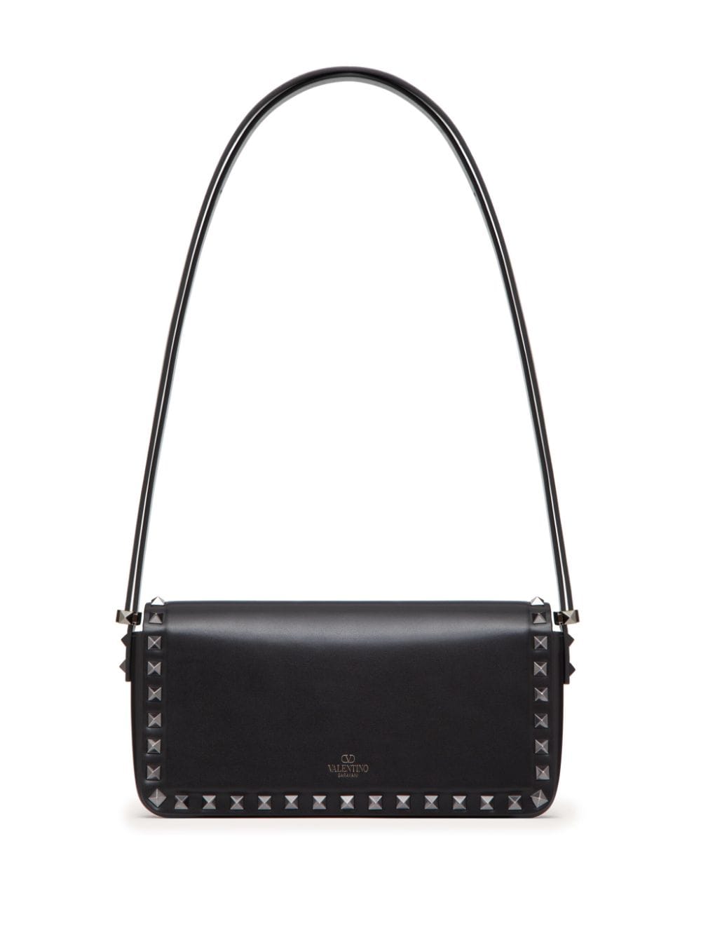 VALENTINO GARAVANI VALENTINO GARAVANI- Rockstud Leather Shoulder Bag