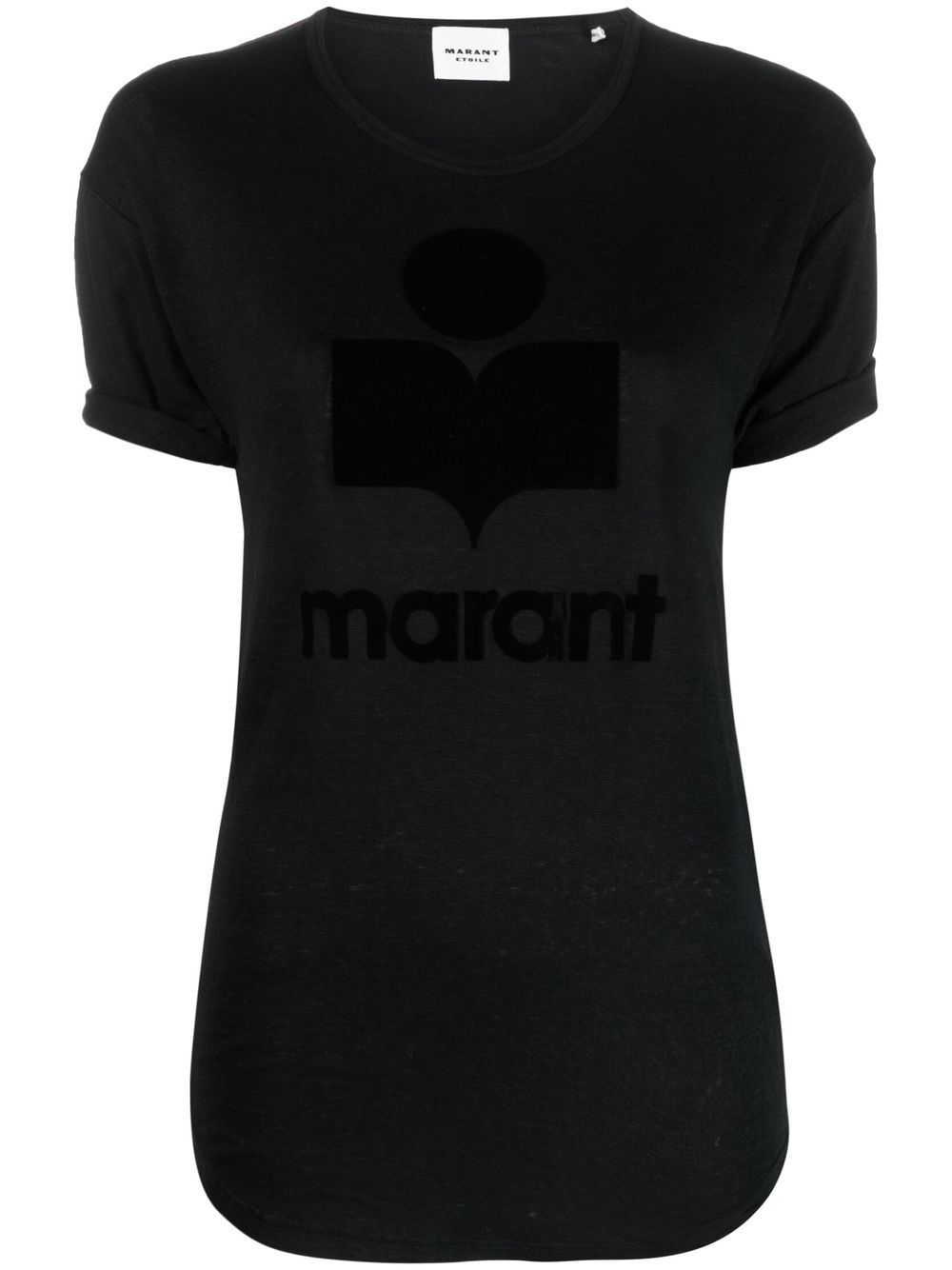 Marant Étoile MARANT ETOILE- Koldi Logo Cotton T-shirt