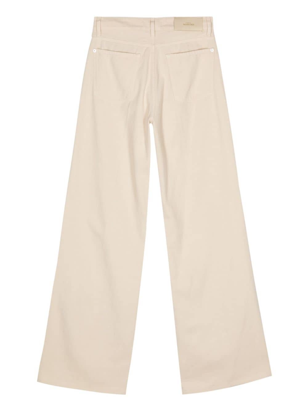 7 For All Mankind 7 FOR ALL MANKIND- Lotta Wide-leg Linen Jeans