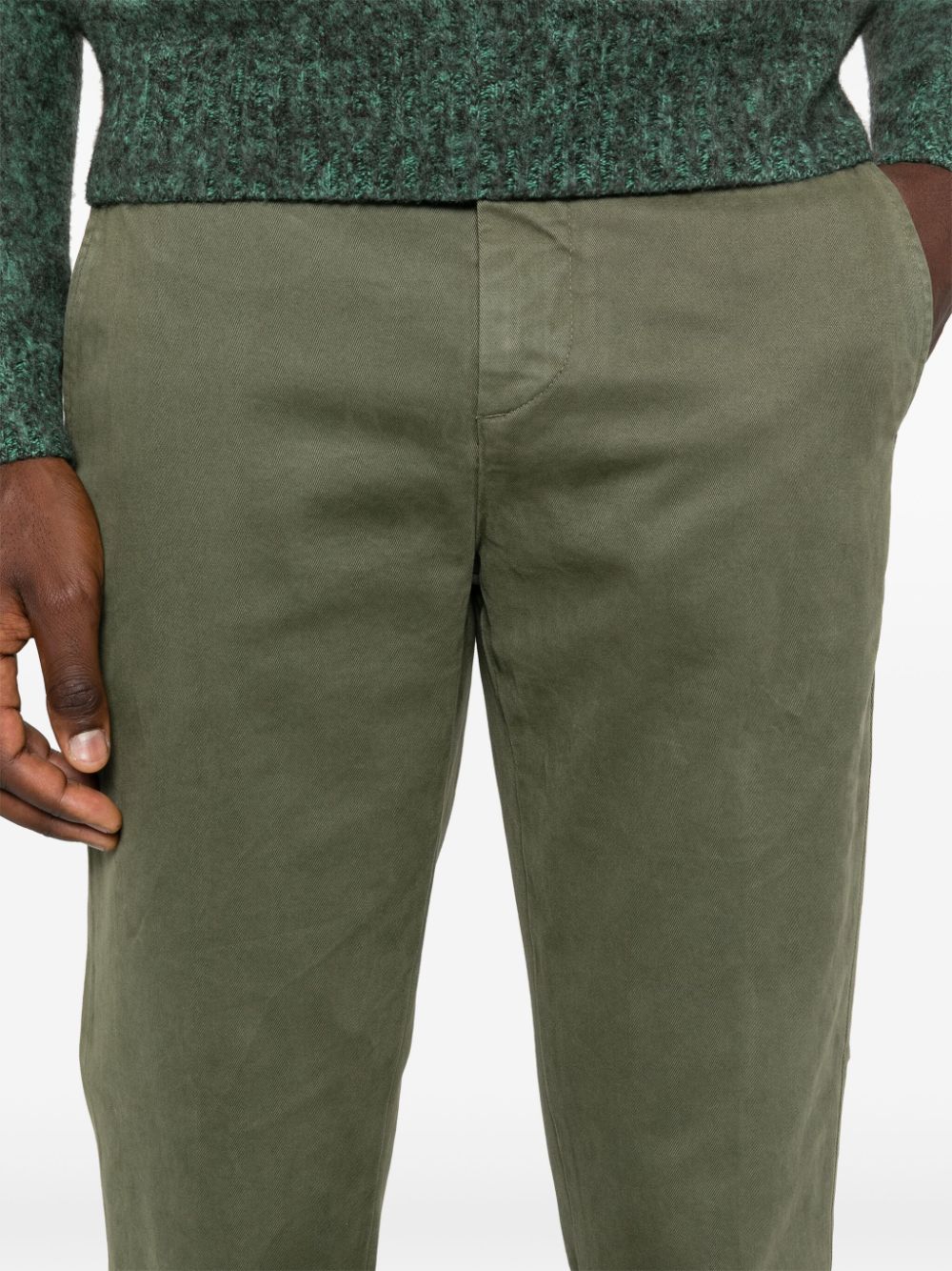 Fay FAY- Slim Fit Gabardine Trousers