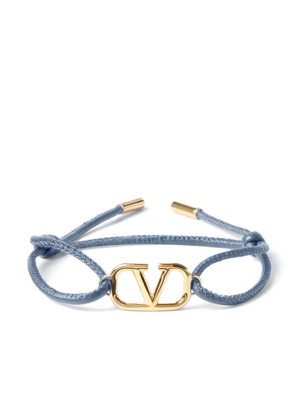 VALENTINO GARAVANI VALENTINO GARAVANI- Vlogo Signature Leather Bracelet