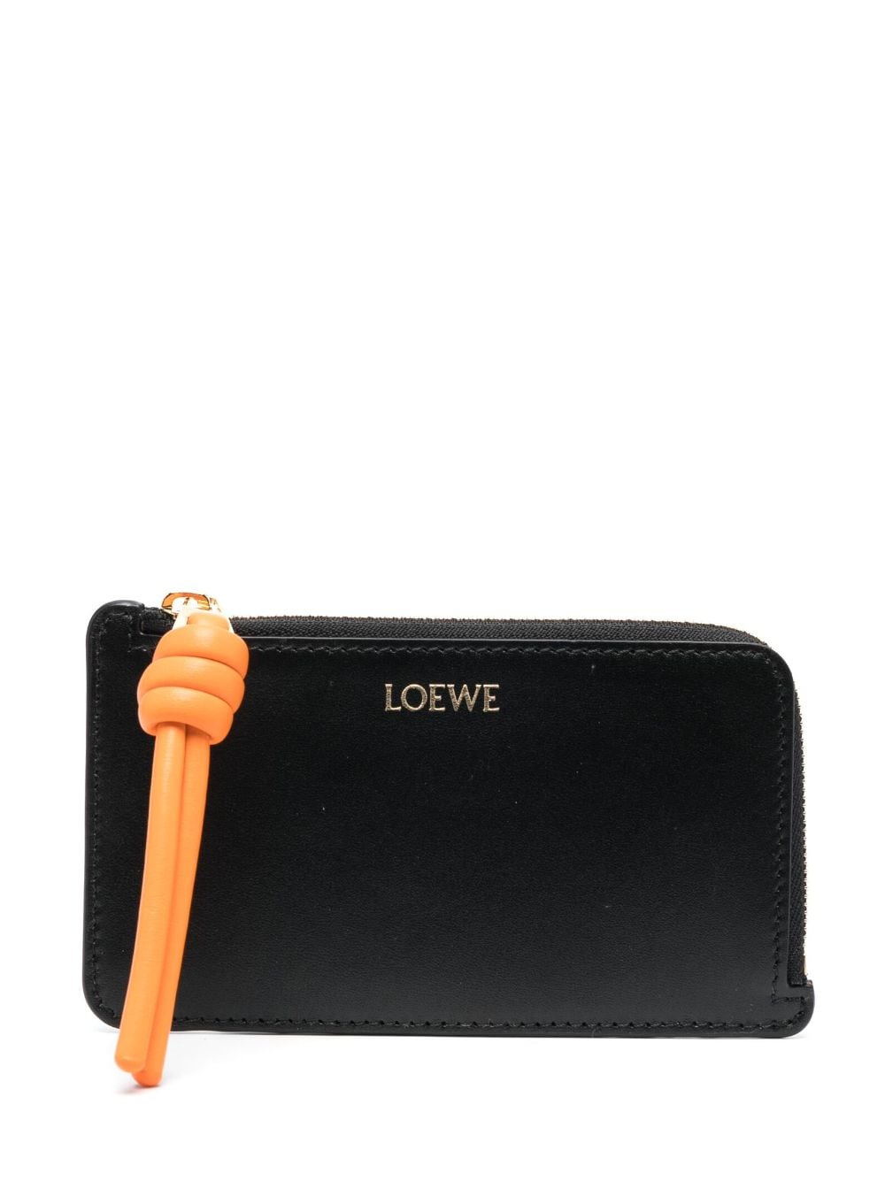 Loewe LOEWE- Knot Leather Credit Card Case