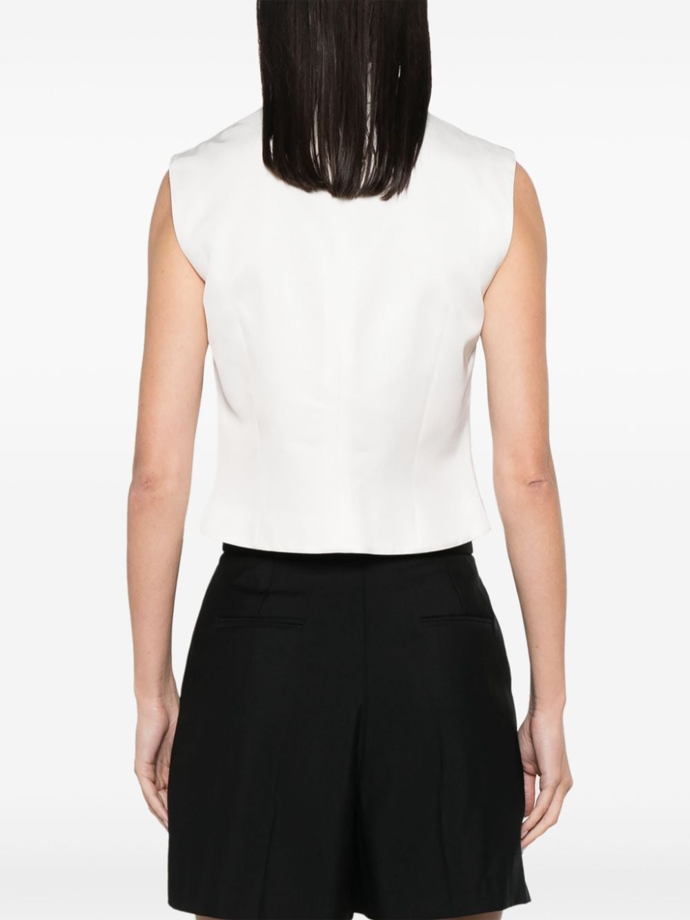 Alexander McQueen ALEXANDER MCQUEEN- Twill Tailored Vest