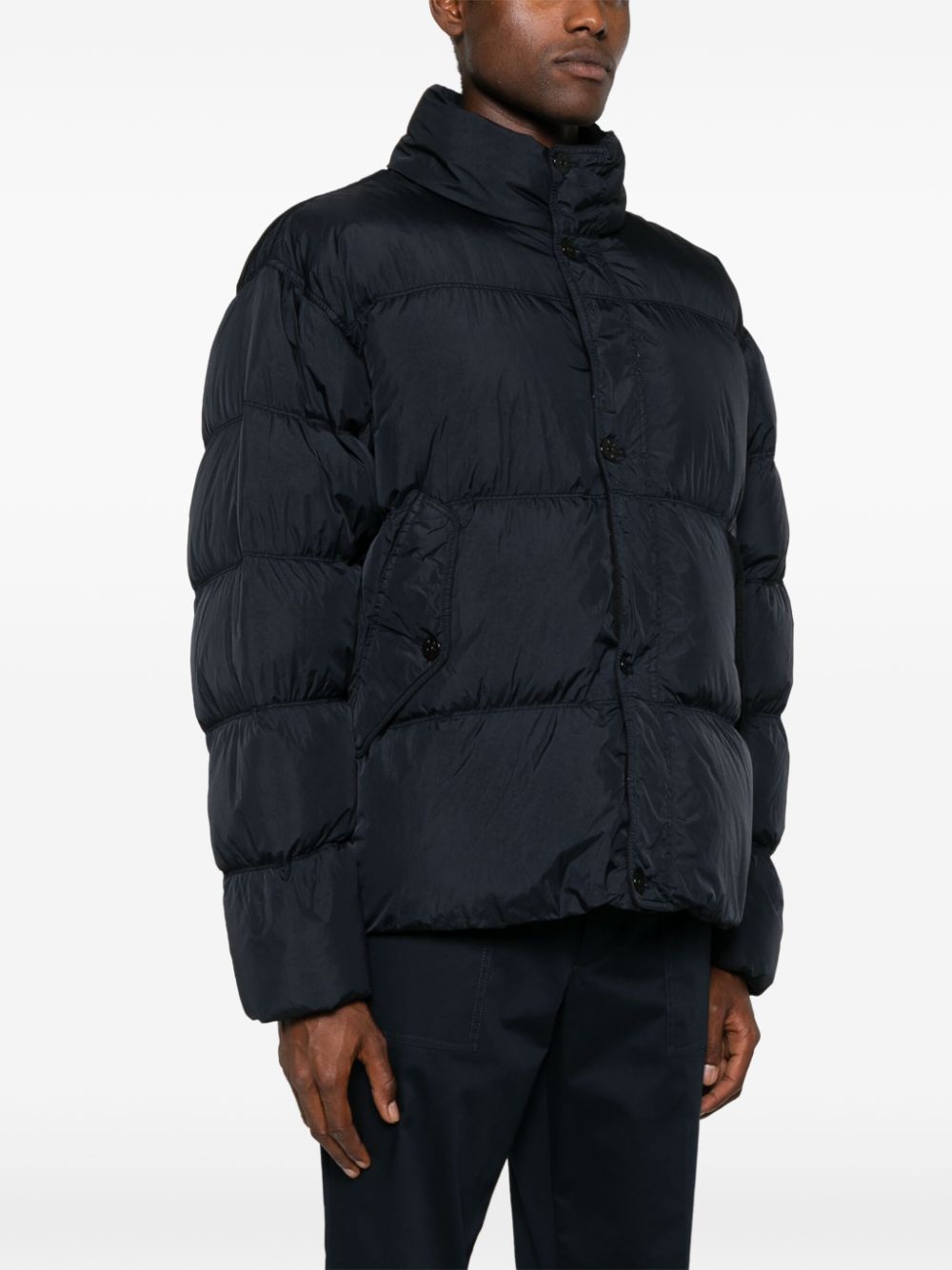 Stone Island STONE ISLAND- Logo Jacket