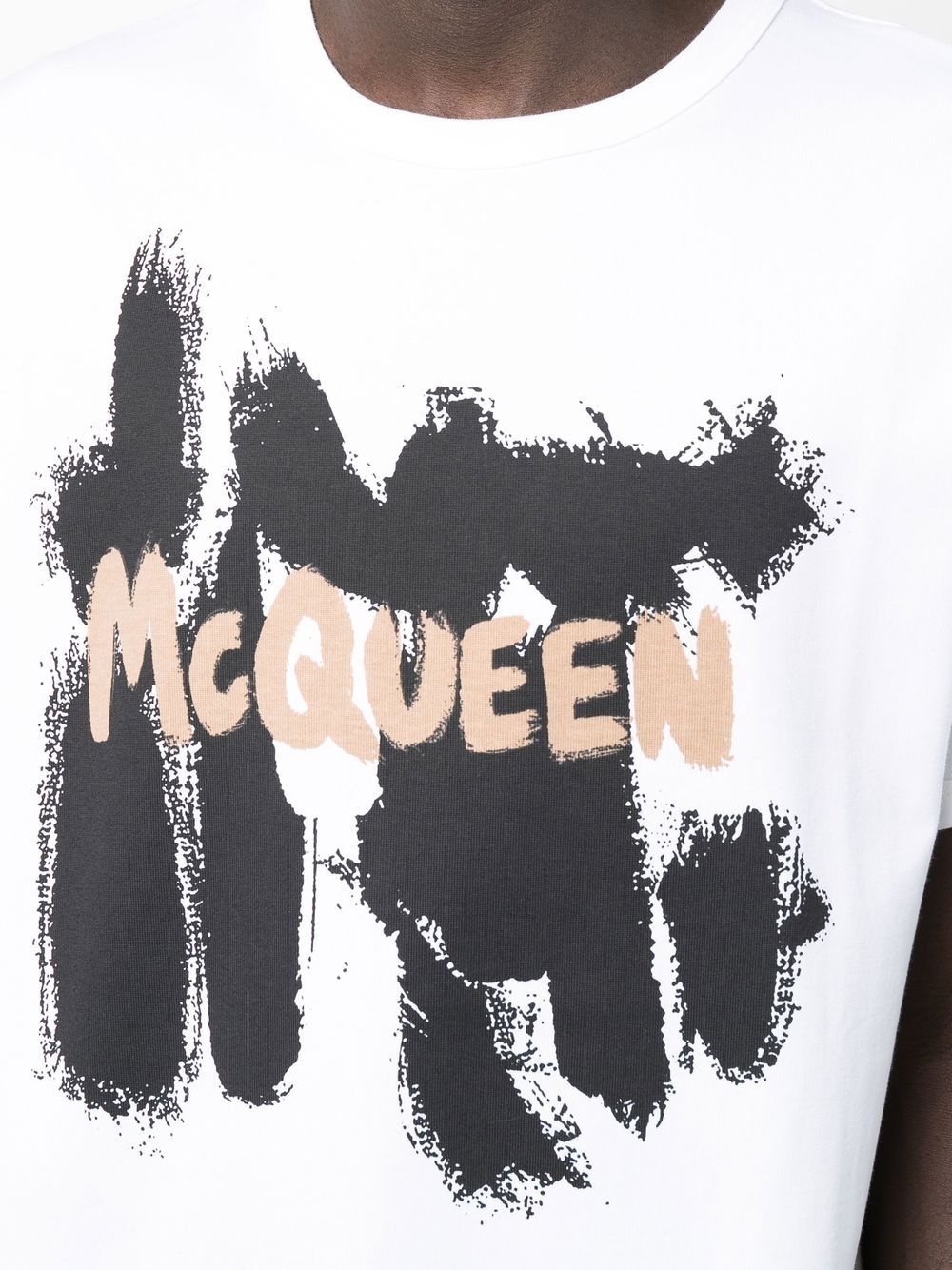 Alexander McQueen ALEXANDER MCQUEEN- Printed Cotton T-shirt