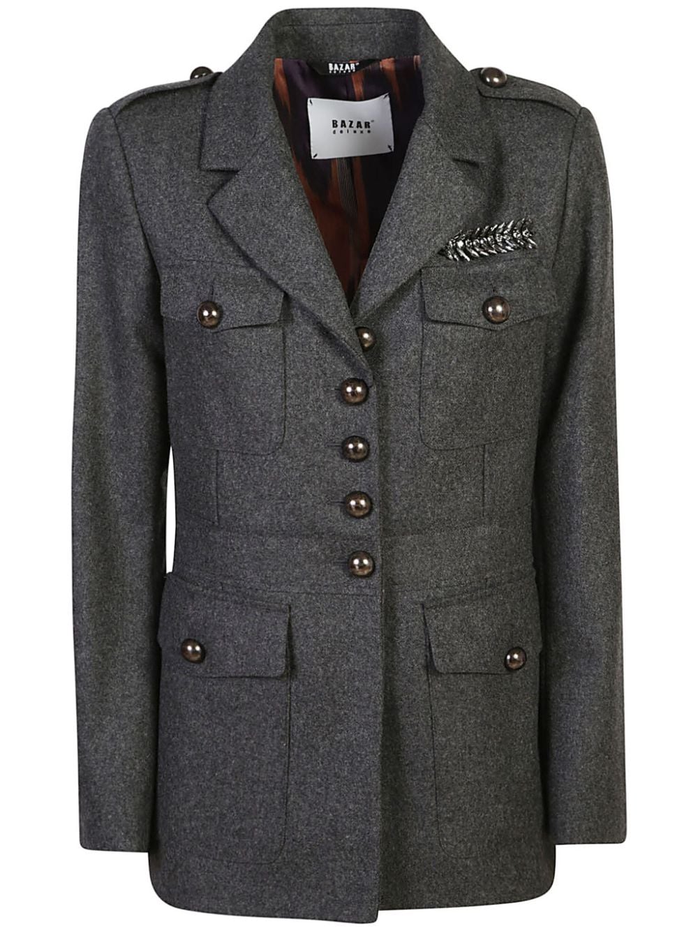  BAZAR DE LUXE- Cotton Single-breasted Jacket