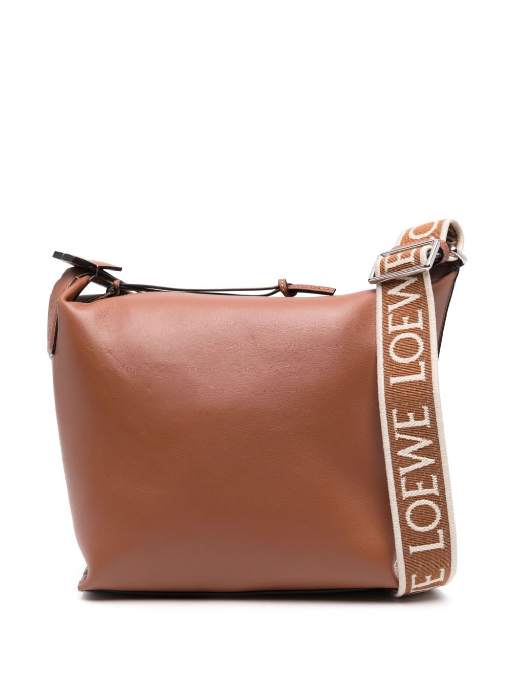 Loewe LOEWE- Cubi Small Leather Crossbody Bag