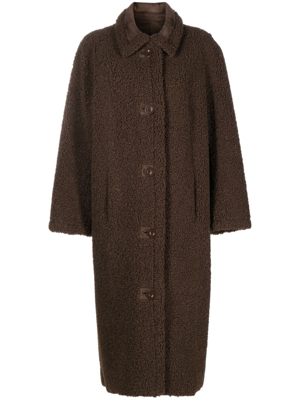 Stand STAND- Kenca Faux Shearling Long Coat