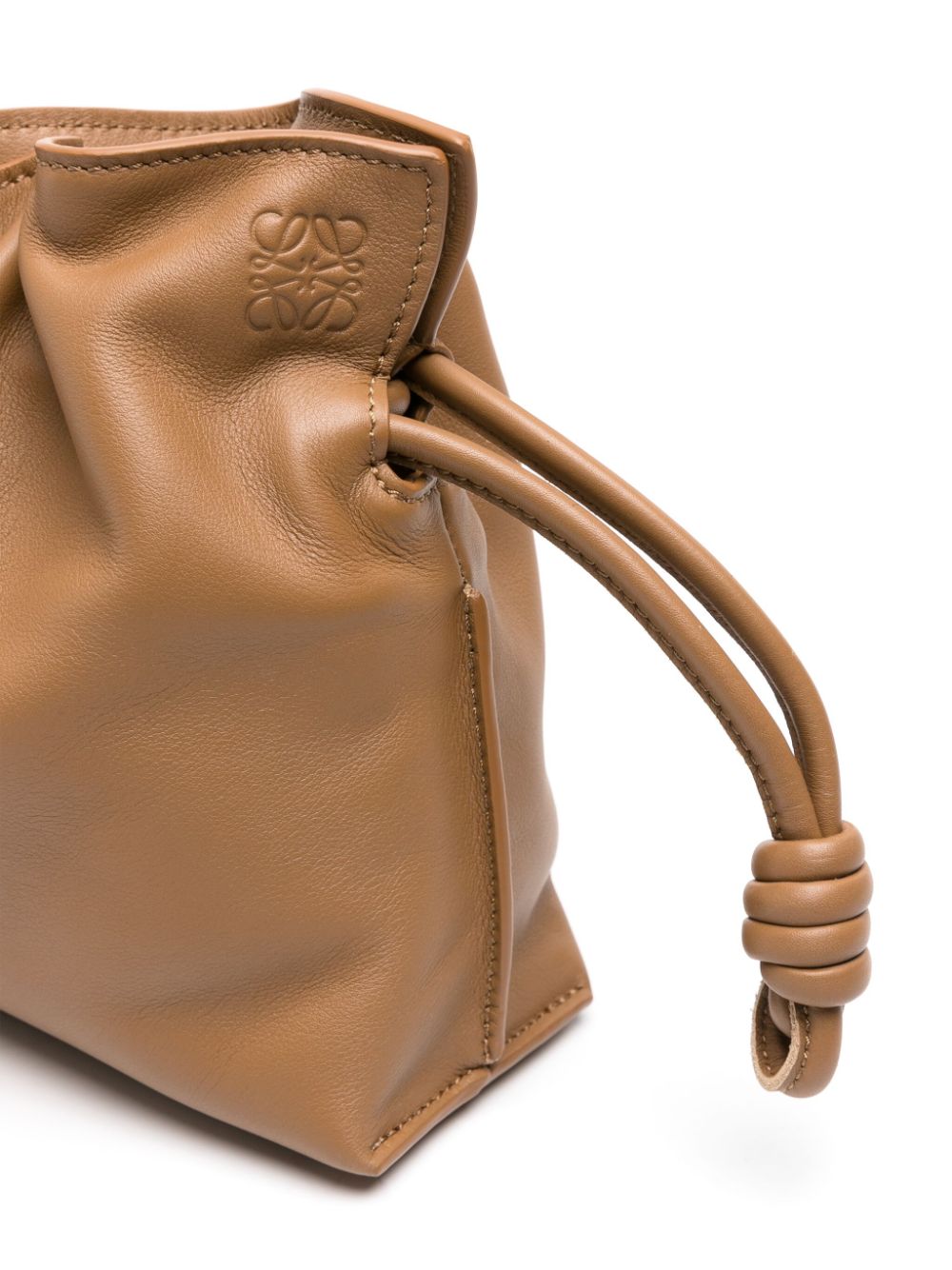 Loewe LOEWE- Flamenco Mini Leather Clutch Bag