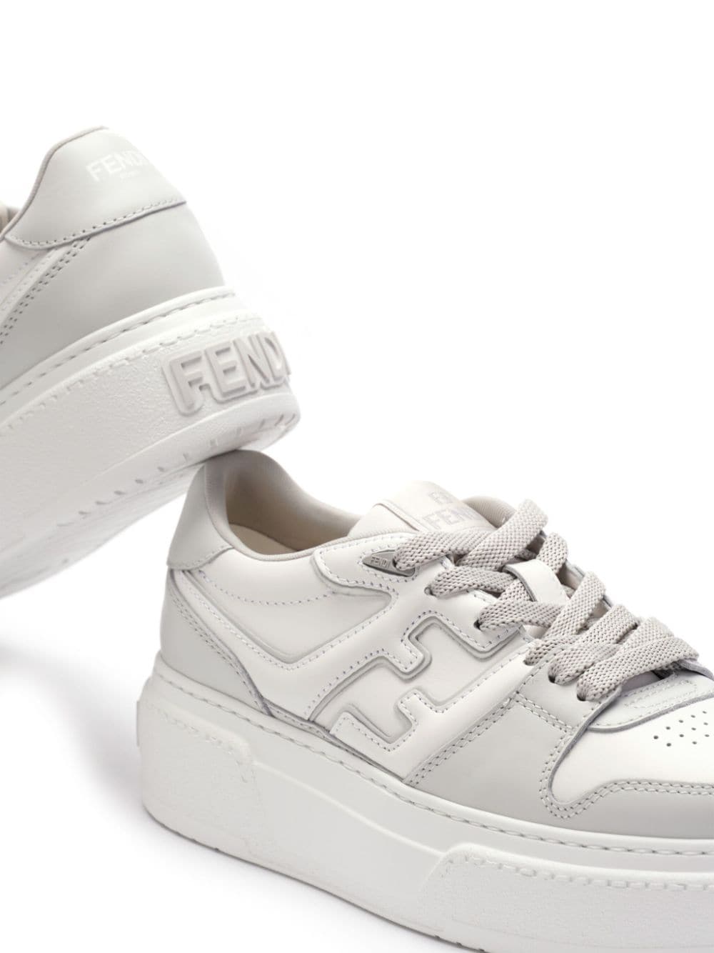 FENDI FENDI- Fendi Match Leather Sneakers